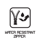 Water Resistant Zipper