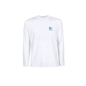ECUKGP26 NEW JIB TECHNO T SHIRT LS WHITE logo