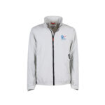 ECUKGP26 TEAM JACKET 021 PEARL GRAY BLACK CARBONIUM logo