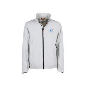 ECUKGP26 TEAM JACKET 021 PEARL GRAY BLACK CARBONIUM logo