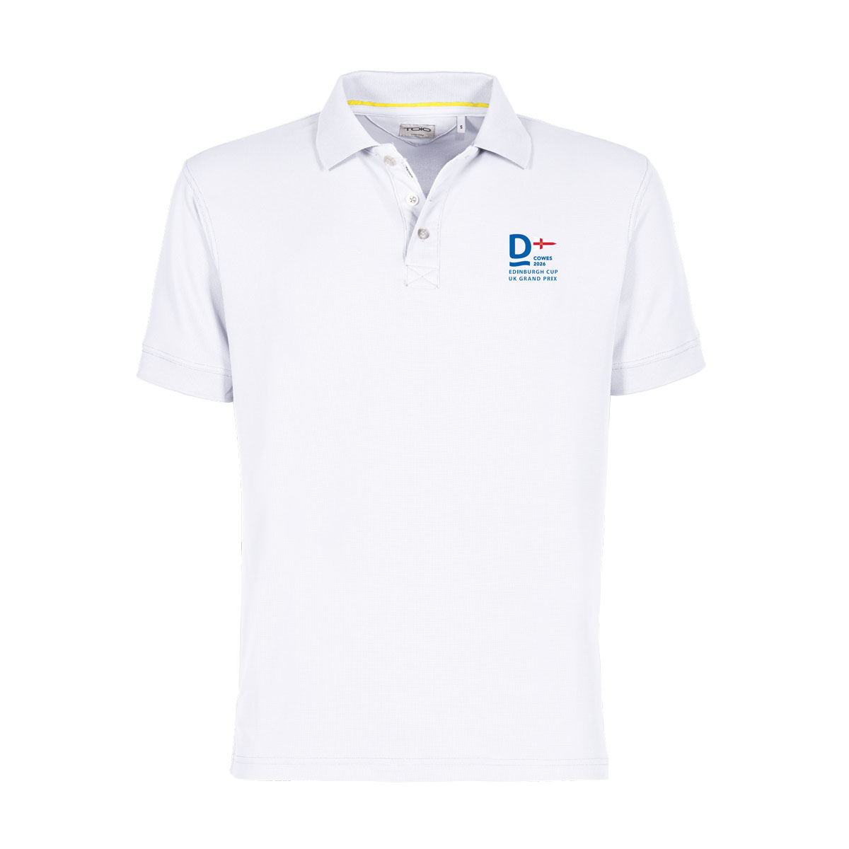 ZOOM TECHNO POLO SHIRT 002 OPTICAL WHITE logo